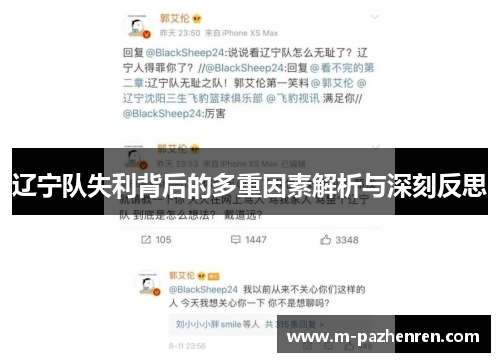 辽宁队失利背后的多重因素解析与深刻反思