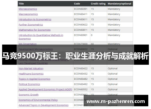 马竞9500万标王：职业生涯分析与成就解析